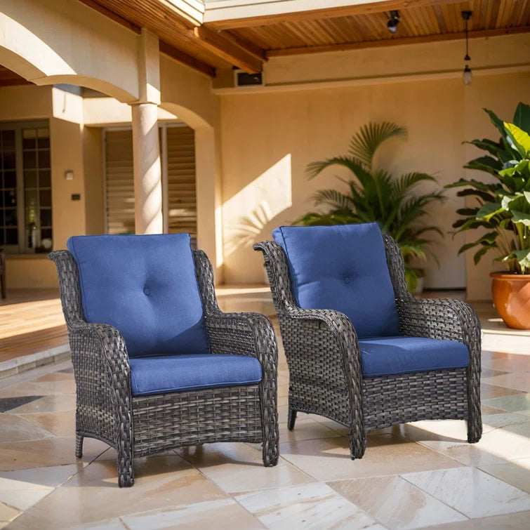 Bonia Wicker Rattan Outdoor Chairs