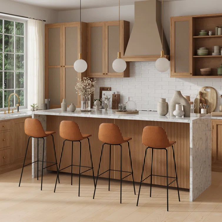 Kody Vegan Leather Bar & Counter Stool