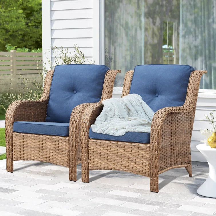 Bonia Wicker Rattan Outdoor Chairs