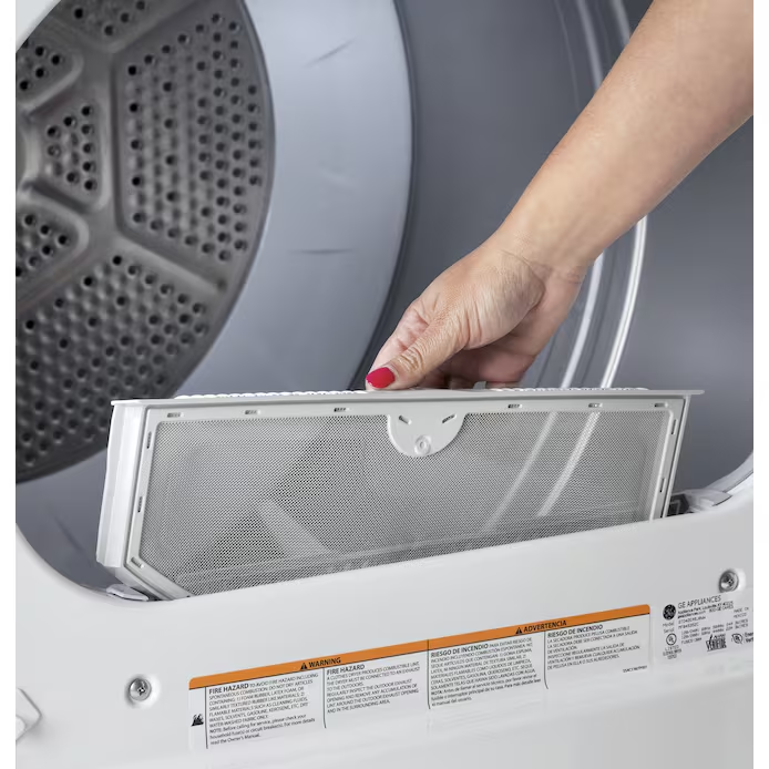 GE Appliances Washer & Dryer Set with 4.5 Cubic Feet Top Load Washer and 7.2 Cubic Feet Electric Dryer
