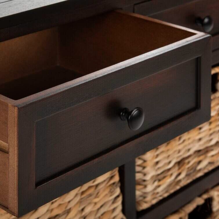 Swick 26'' Tall Solid Wood 2 - Drawer Accent Chest