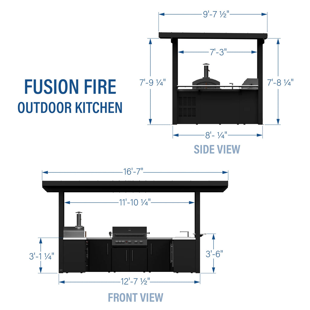 🔥Last Day Promotion🔥Fusion Fire Outdoor Kitchen