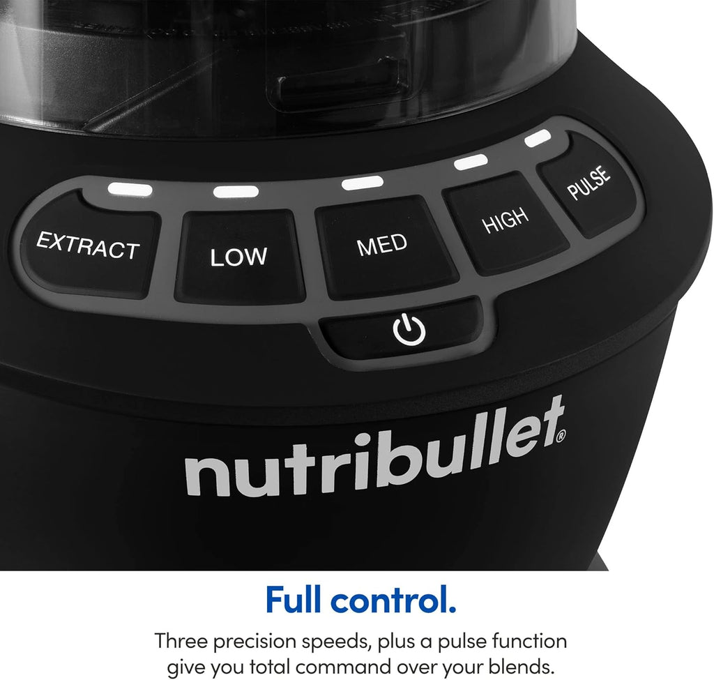 NutriBullet ZNBF30500Z Blender Combo 1200 Watt, 1200W, Dark Gray