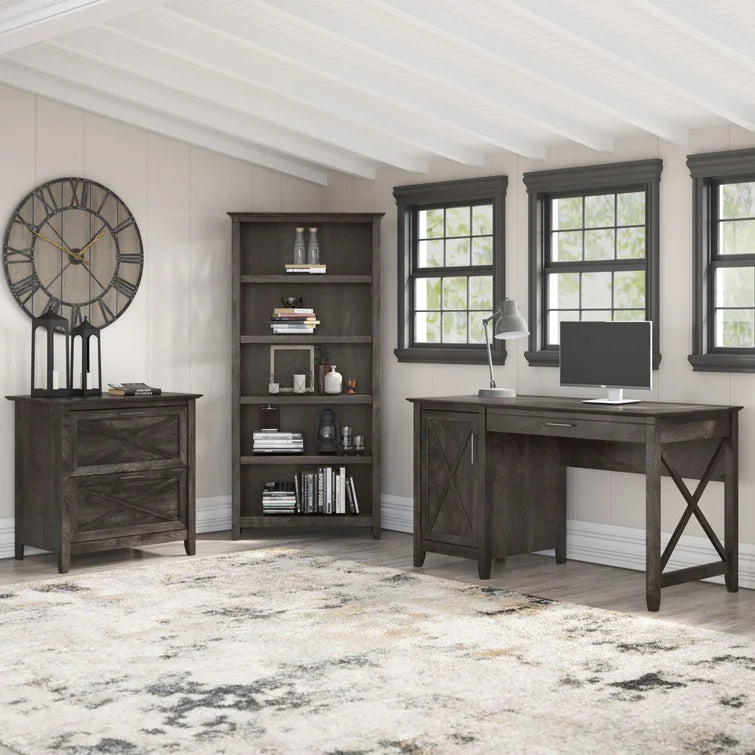 Huckins 3 Piece Rectangular Computer Desk Office Set