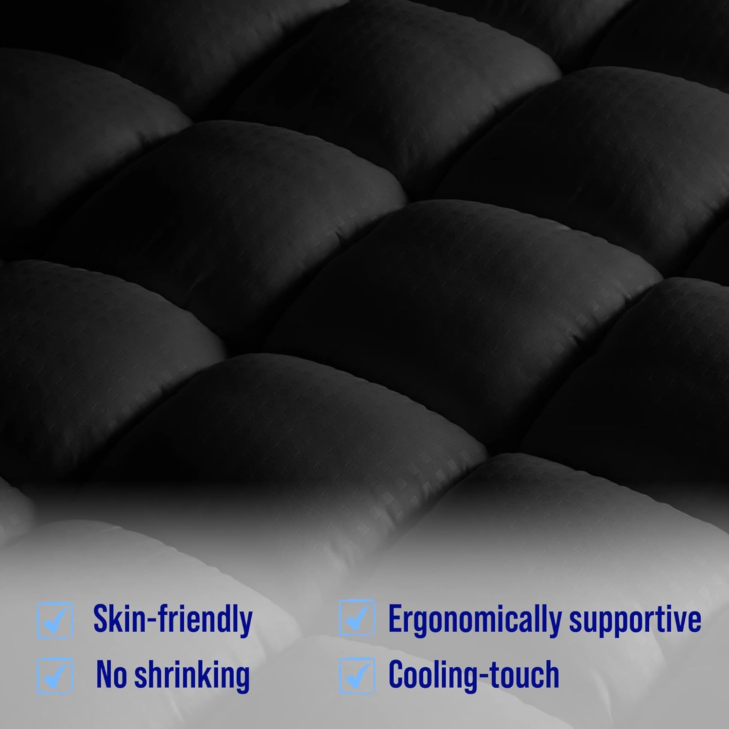 Extra Thick Mattress Topper, Down Alternative Overfill Plush Mattress Pad Cover Topper, Cooling Pillow Top with 8-21Inch Deep Pocket