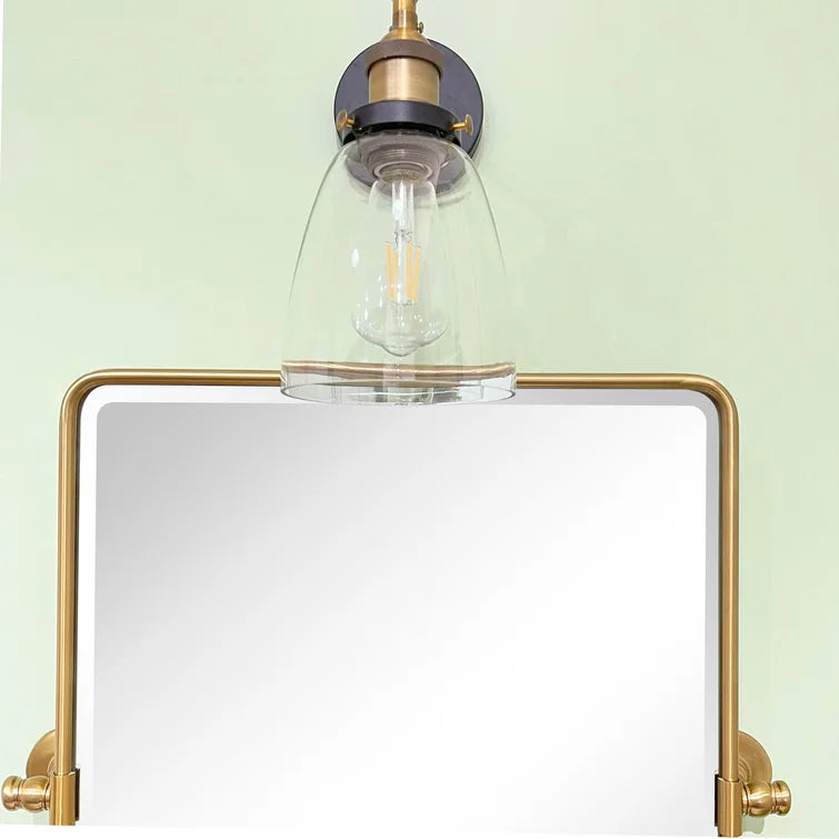 Woodvale Metal Framed Wall Mounted Bathroom / Vanity Mirror