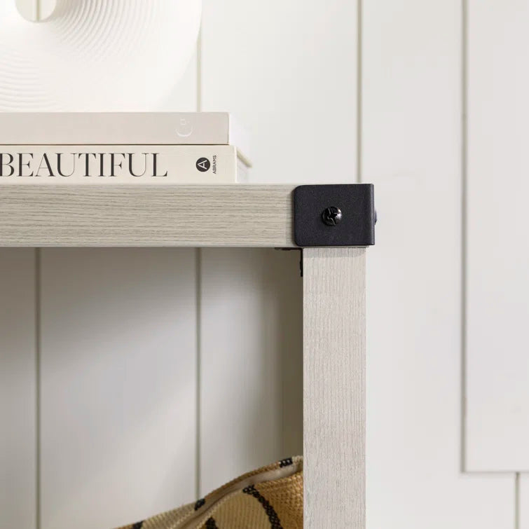 Larenda Entryway Table with Open Shelf Storage