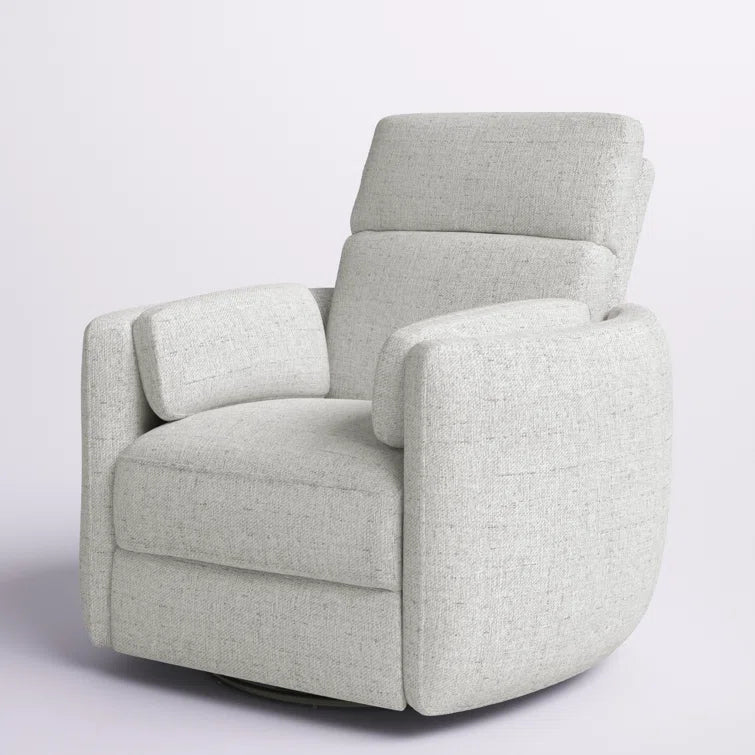 Jelissa 40" Wide Swivel Glider Power Recliner