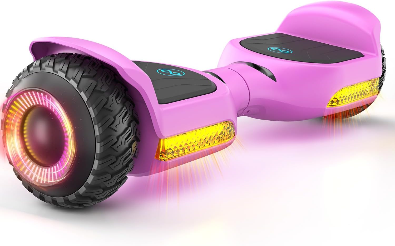 Gyroor Hoverboard New G13 All Terrain Hoverboard with LED Lights & 500W Motor, Self Balancing Off Road Hoverboards with Bluetooth for Kids ages 6-12 and Adults