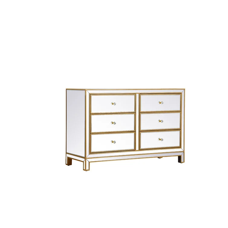 Fairgrove 6 Drawer 48'' W Double Dresser