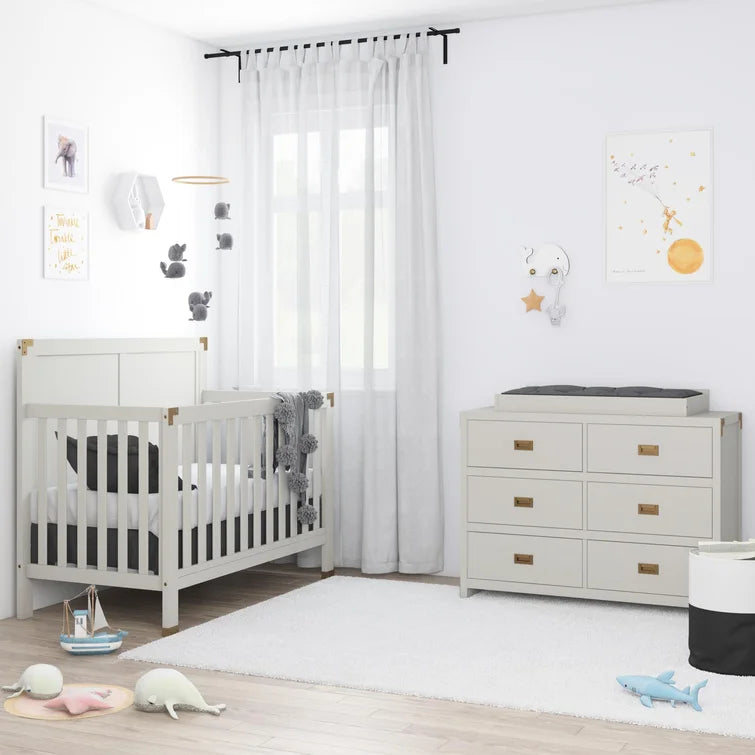 Hubble 4-in-1 Convertible Crib