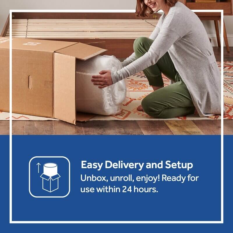 Sealy Cool 12" Medium Memory Foam Mattress with CopperChill Technology