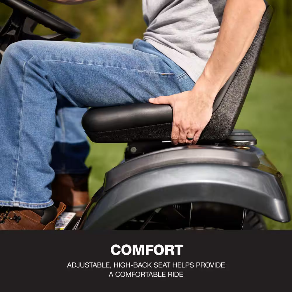 Super Bronco XP 50 in. Fabricated Deck 24 HP V-Twin Kohler 7000 Series Engine Hydrostatic Drive Gas Riding Lawn Tractor