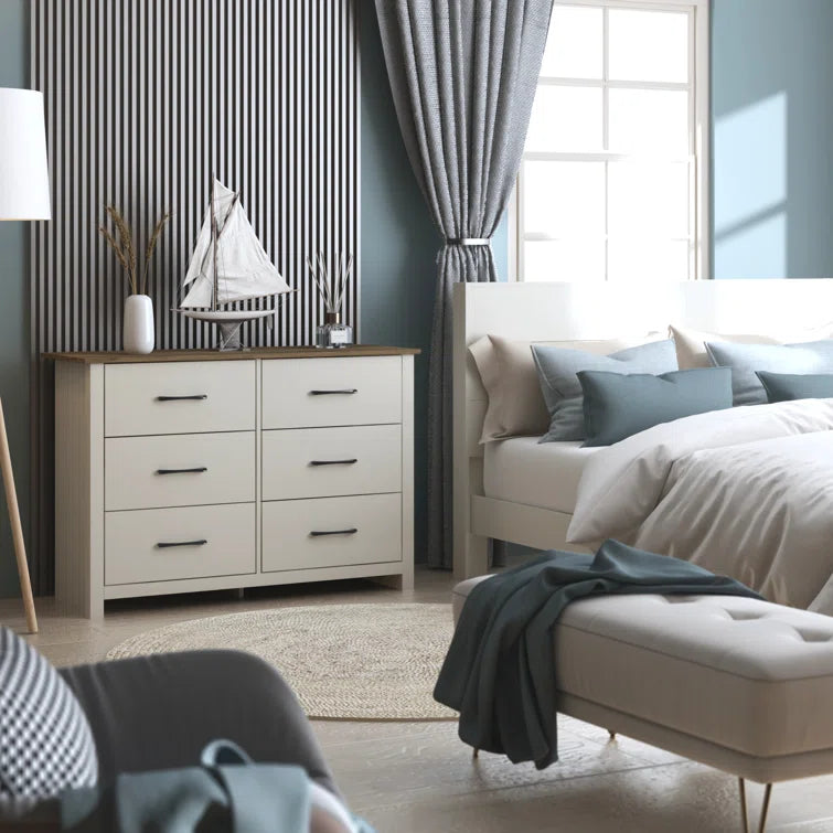 Walter 6 Drawers Double Dresser