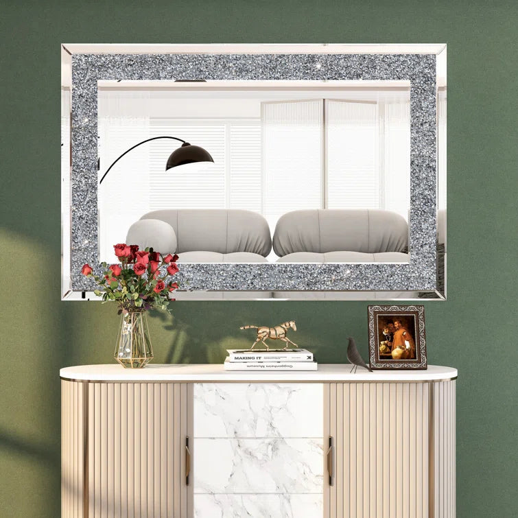 Amla 47.2" Console Table and Mirror Set