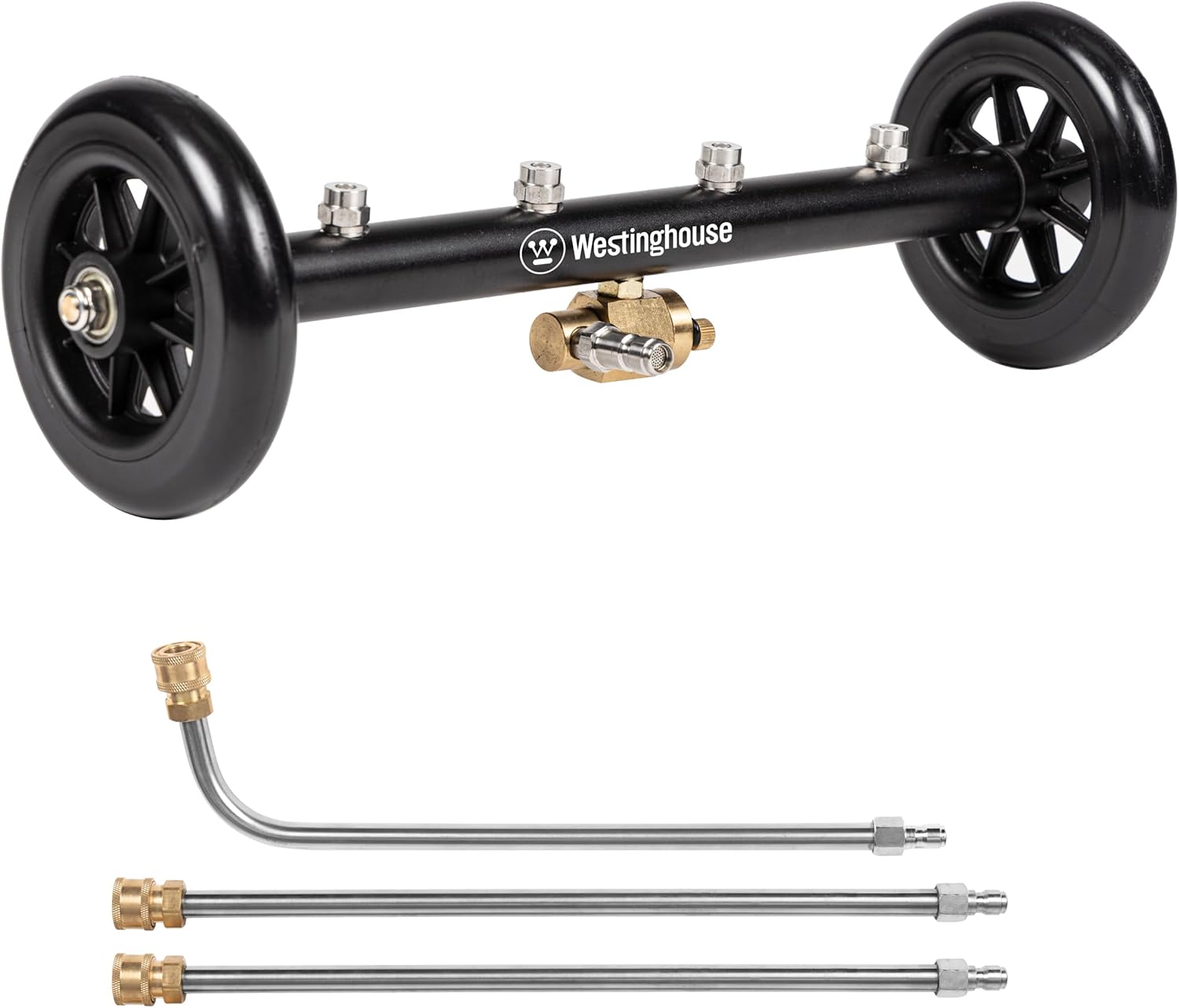 Westinghouse WPX3400 Gas Pressure Washer, 3400 PSI and 2.6 Max GPM, Onboard Soap Tank, Spray Gun and Wand, 5 Nozzle Set, for Cars/Fences/Driveways/Homes/Patios/Furniture