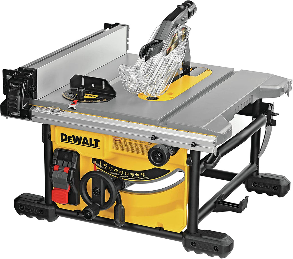 DEWALT 15 Amp 8-1/4 in. Compact Portable Jobsite Table Saw (DWE7485)