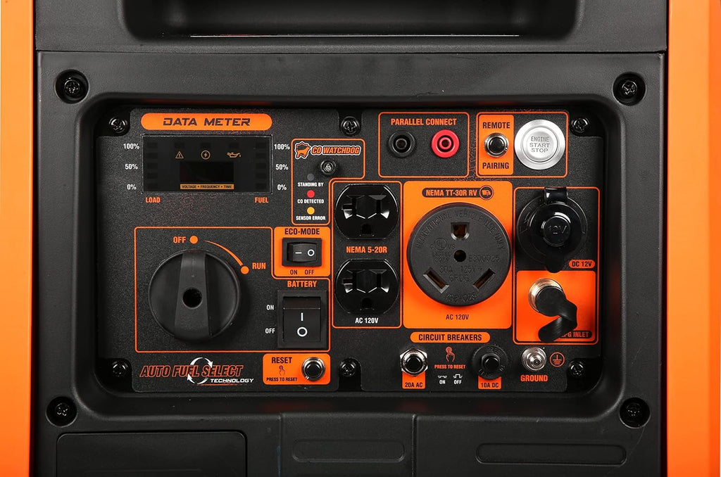 WEN 3800-Watt Inverter Generator, Electric Start, RV-Ready, Portable and Super Quiet with Fuel Shut-Off (56380i)