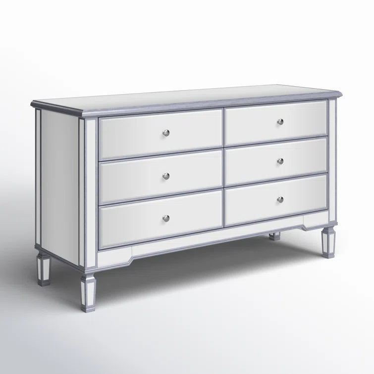 Brixton 6 Drawer 60" W Double Dresser