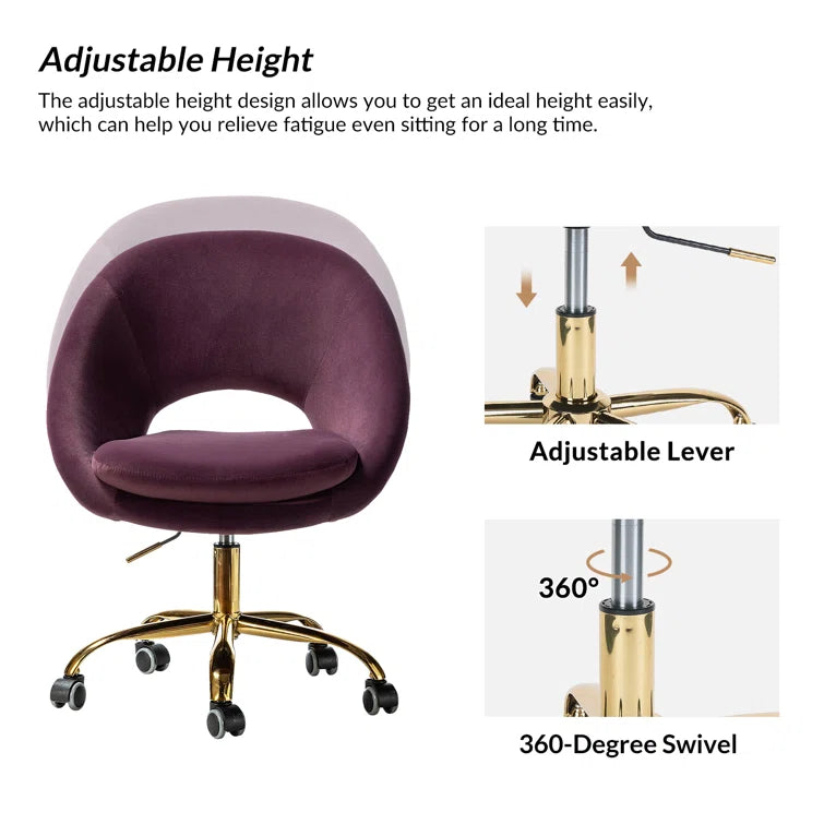 Lourdes Task Chair with Ergonomic Design