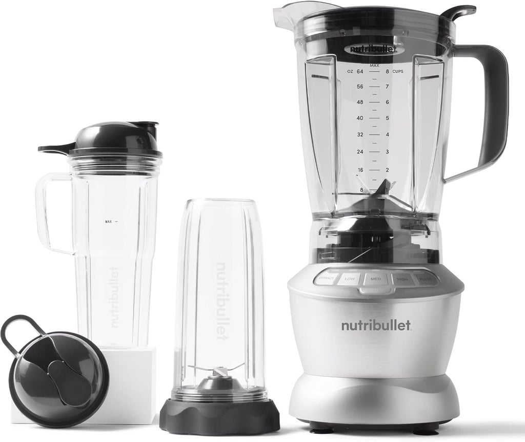 NutriBullet ZNBF30500Z Blender Combo 1200 Watt, 1200W, Dark Gray