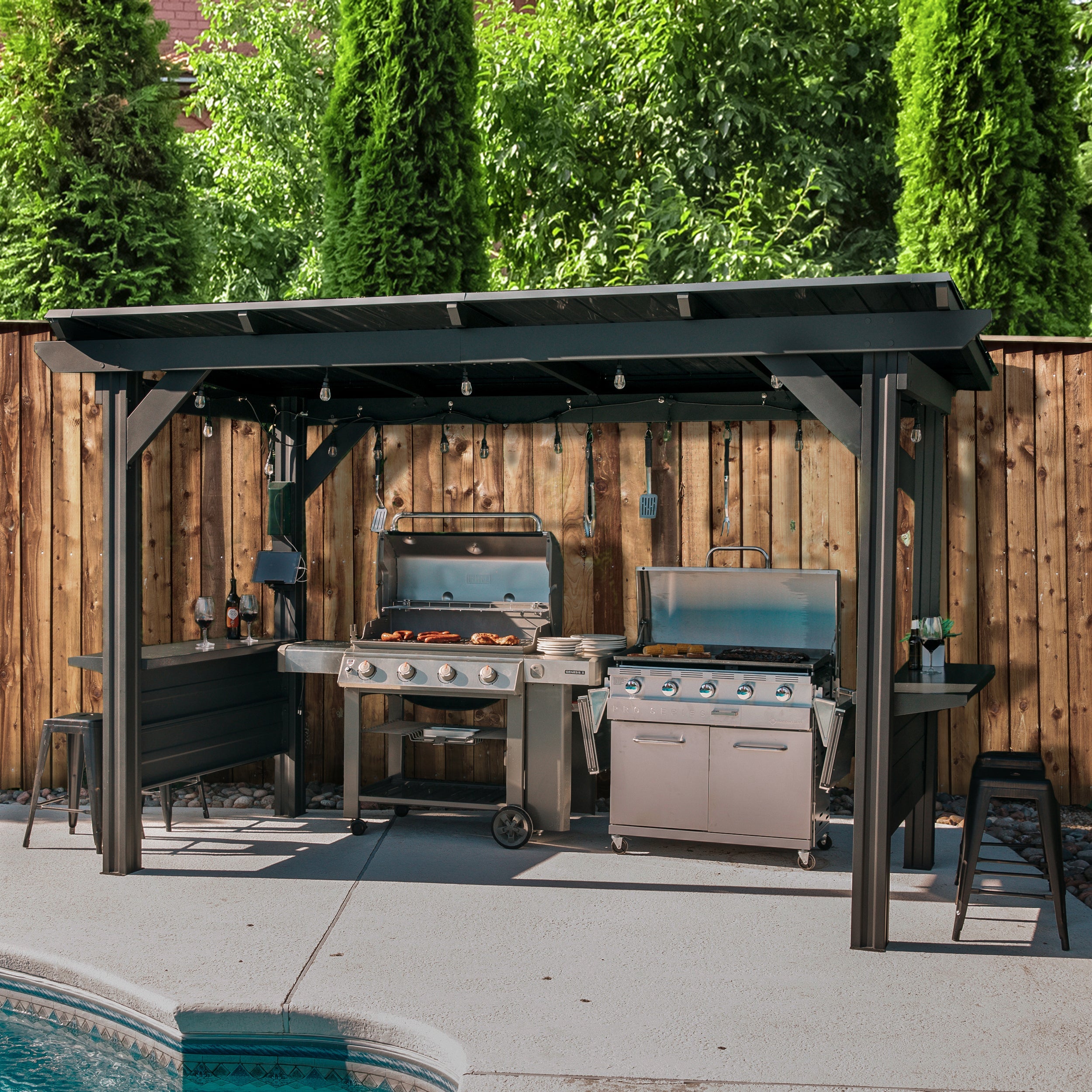 🔥$249🔥Rockport XL Steel Grill Gazebo