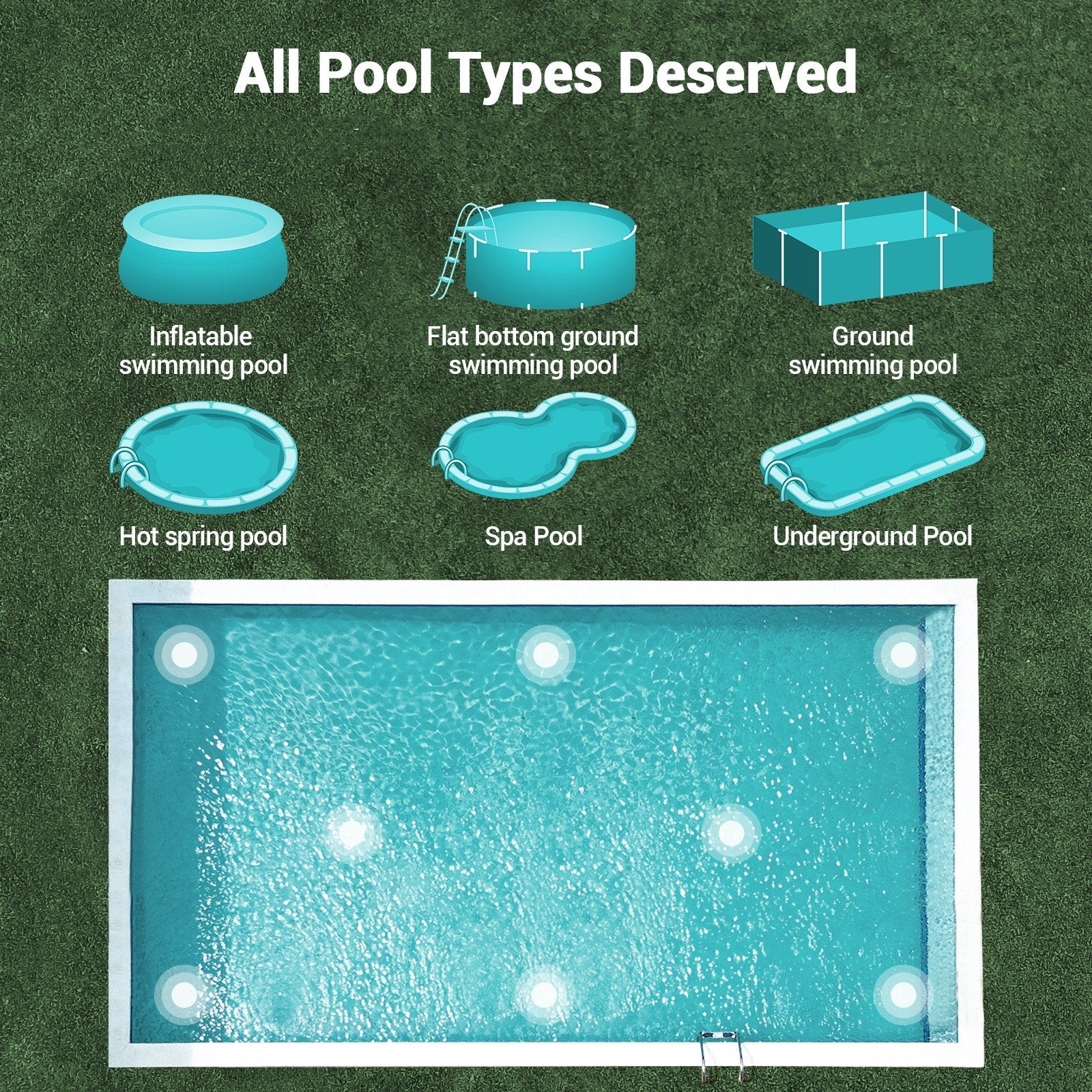 🔥Clearance Sale🔥Cordless Robotic Pool Cleaner