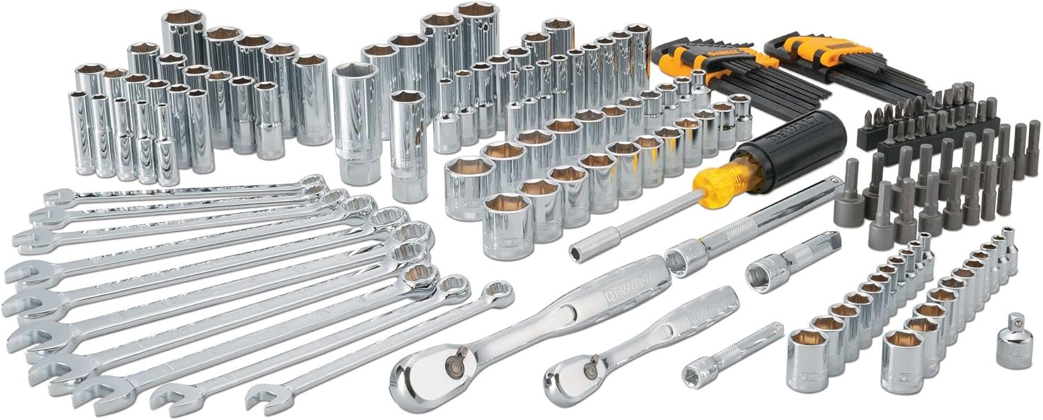 DEWALT Mechanics Tool Set (205-piece) and Screwdriver Bit Set (40-Piece)
