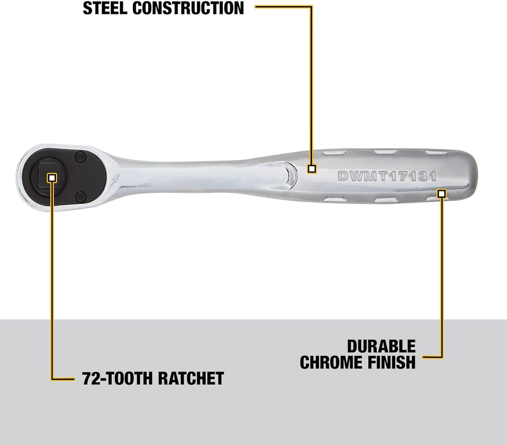 DEWALT Mechanics Tool Set (205-piece) and Screwdriver Bit Set (40-Piece)