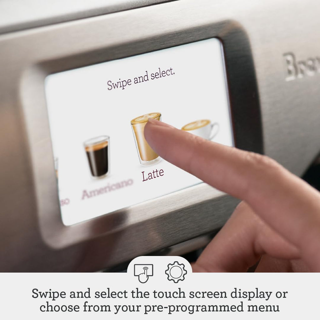 Breville Barista Touch Espresso Machine BES880BSS, Brushed Stainless Steel