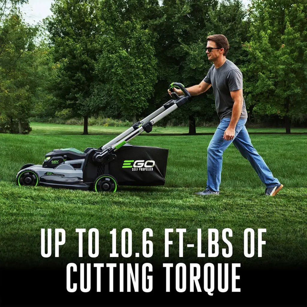 POWER+ MOWER 22" SUPER COMPOSITE DECK SELECT CUT™ SYSTEM WITH PEAK POWER KIT (TWO 6AH BATTERIES)