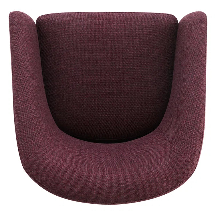 Bennett Upholstered Swivel Barrel Chair