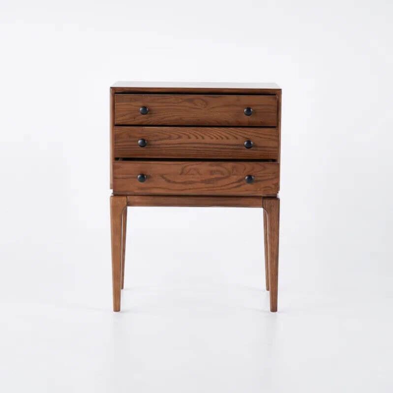 Tanic Mid Century Modern Chest Cabinet with Storage