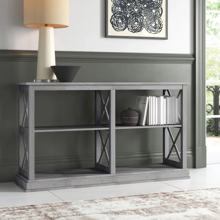 Rossitano 60'' Unfinished Solid Wood Console Table