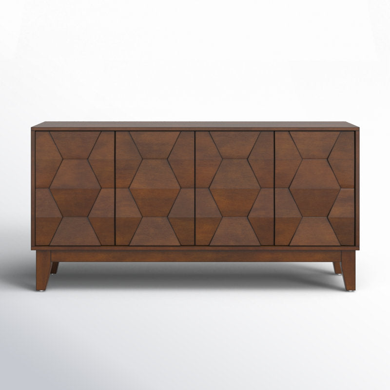 Sara 60" Wide Sideboard with Solid Wood Legs
