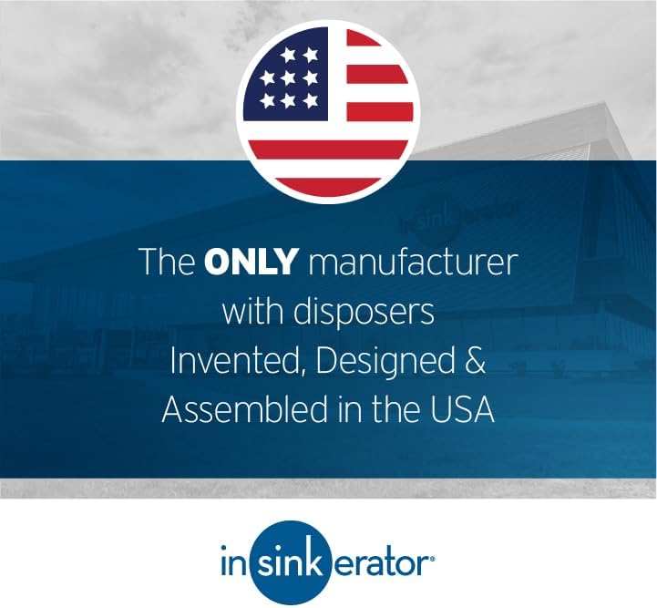 InSinkErator Badger 5 Garbage Disposal with Power Cord 1/2 HP Continuous Feed Food Waste Disposer + InSinkErator BOOST Injection System with Septic Guard Solution, Septic System Maintenance, BST-SG