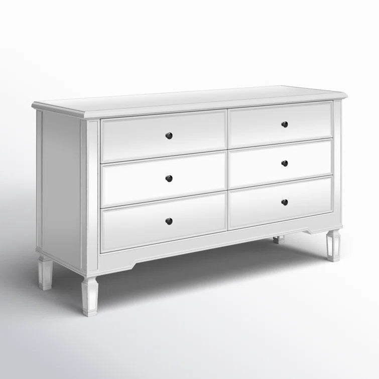 Brixton 6 Drawer 60" W Double Dresser