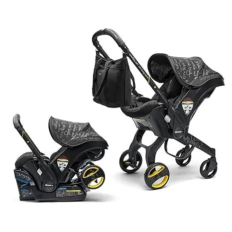 Doona Car Seat & Stroller, Nitro Black - All-in-One Travel System