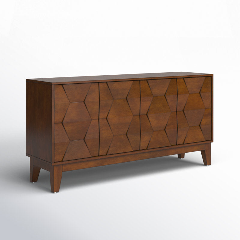 Sara 60" Wide Sideboard with Solid Wood Legs