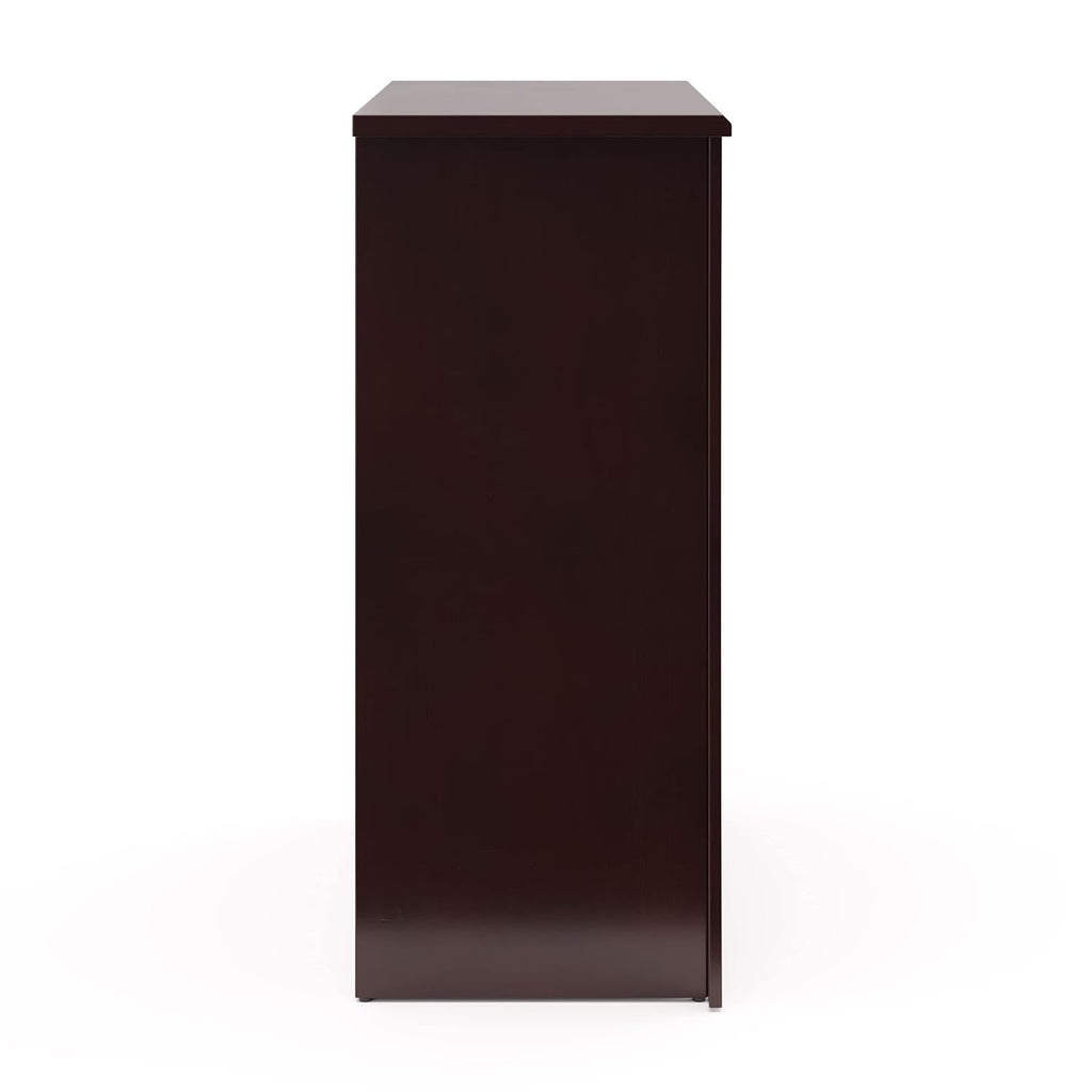 Storkcraft Crescent 6 Drawer Double Dresser (Pebble Gray) – GREENGUARD Gold Certified, For Nursery, Dresser, Kids Nursery Organizer, Chest of Drawers