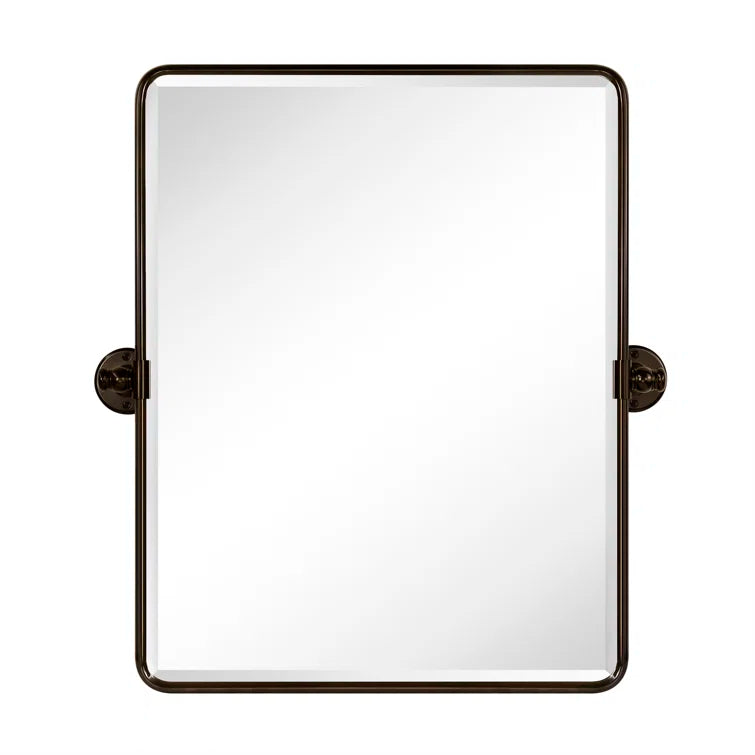 Woodvale Metal Framed Wall Mounted Bathroom / Vanity Mirror