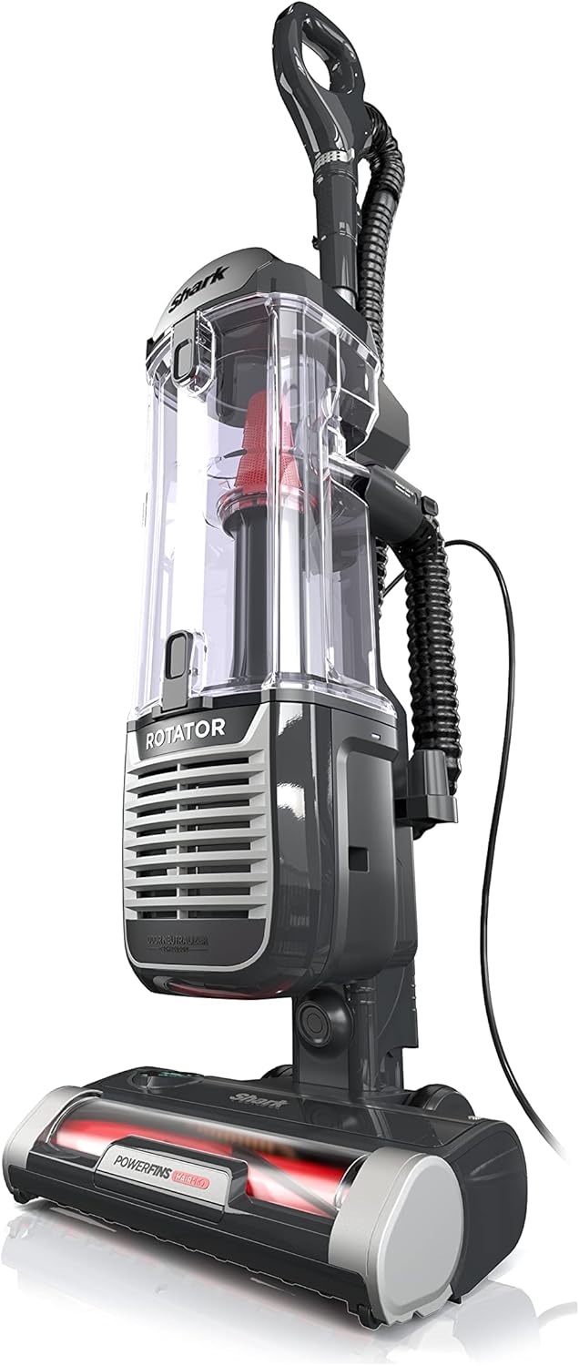 Shark NV752 Rotator Powered Lift-Away TruePet Upright Vacuum with HEPA Filter, Large Dust Cup Capacity, LED Headlights, Upholstery Tool, Perfect Pet Power Brush & Crevice Tool, Bordeaux