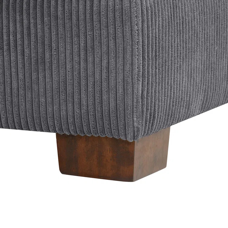 Mordecai 90'' Corduroy Sleeper Sofa