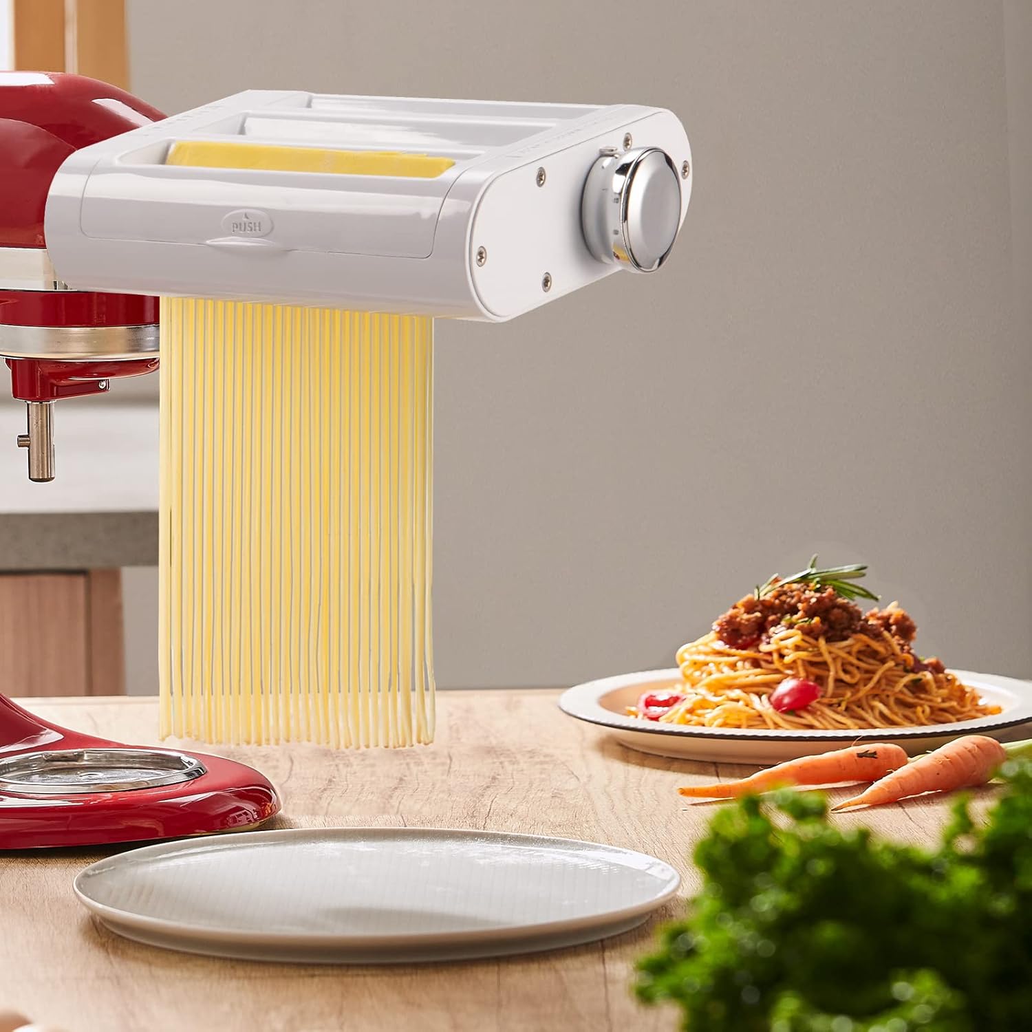 ANTREE 3-IN-1 Pasta Attachment & Ravioli Attachment for KitchenAid Stand Mixers, Pasta Maker Assecories included Pasta Sheet Roller, Spaghetti Cutter and Ravioli Maker Attachment