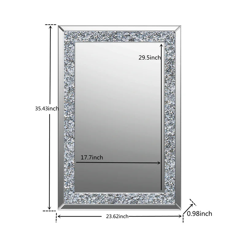 Amla 47.2" Console Table and Mirror Set