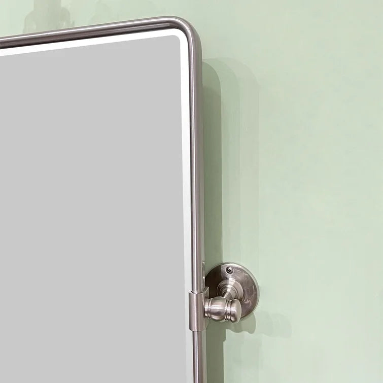 Woodvale Metal Framed Wall Mounted Bathroom / Vanity Mirror