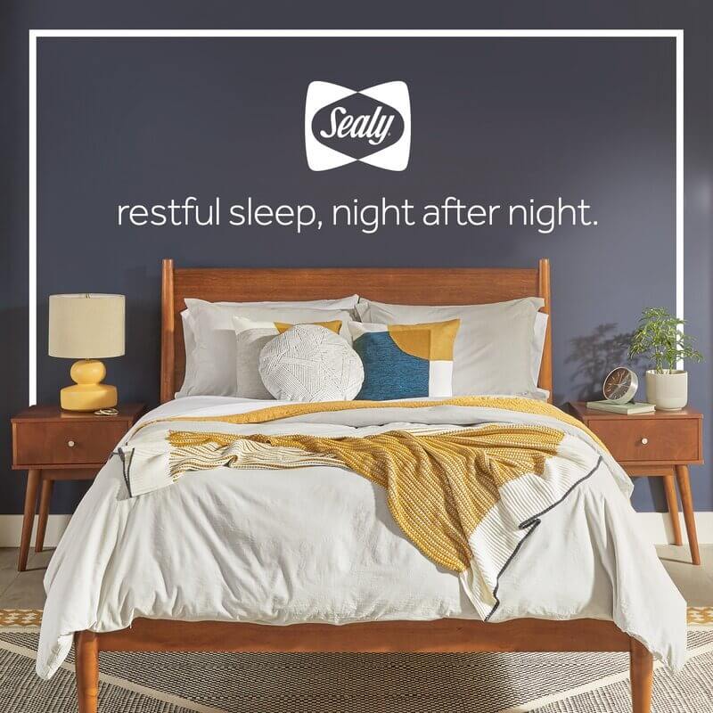 Sealy Cool 12" Medium Memory Foam Mattress with CopperChill Technology