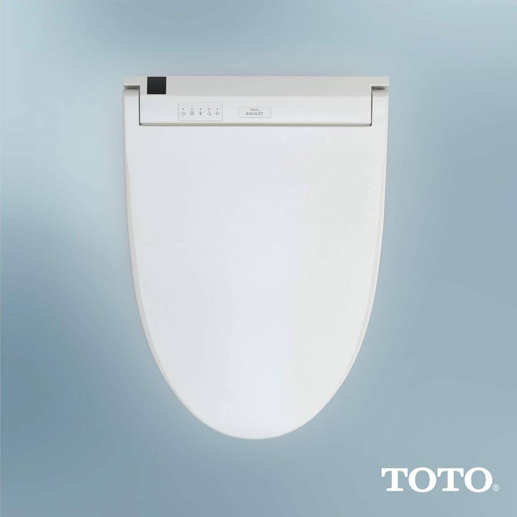 TOTO SW3084#12 WASHLET C5 Electronic Bidet Toilet Seat with PREMIST and EWATER+ Wand Cleaning, Elongated, Plastic, Sedona Beige
