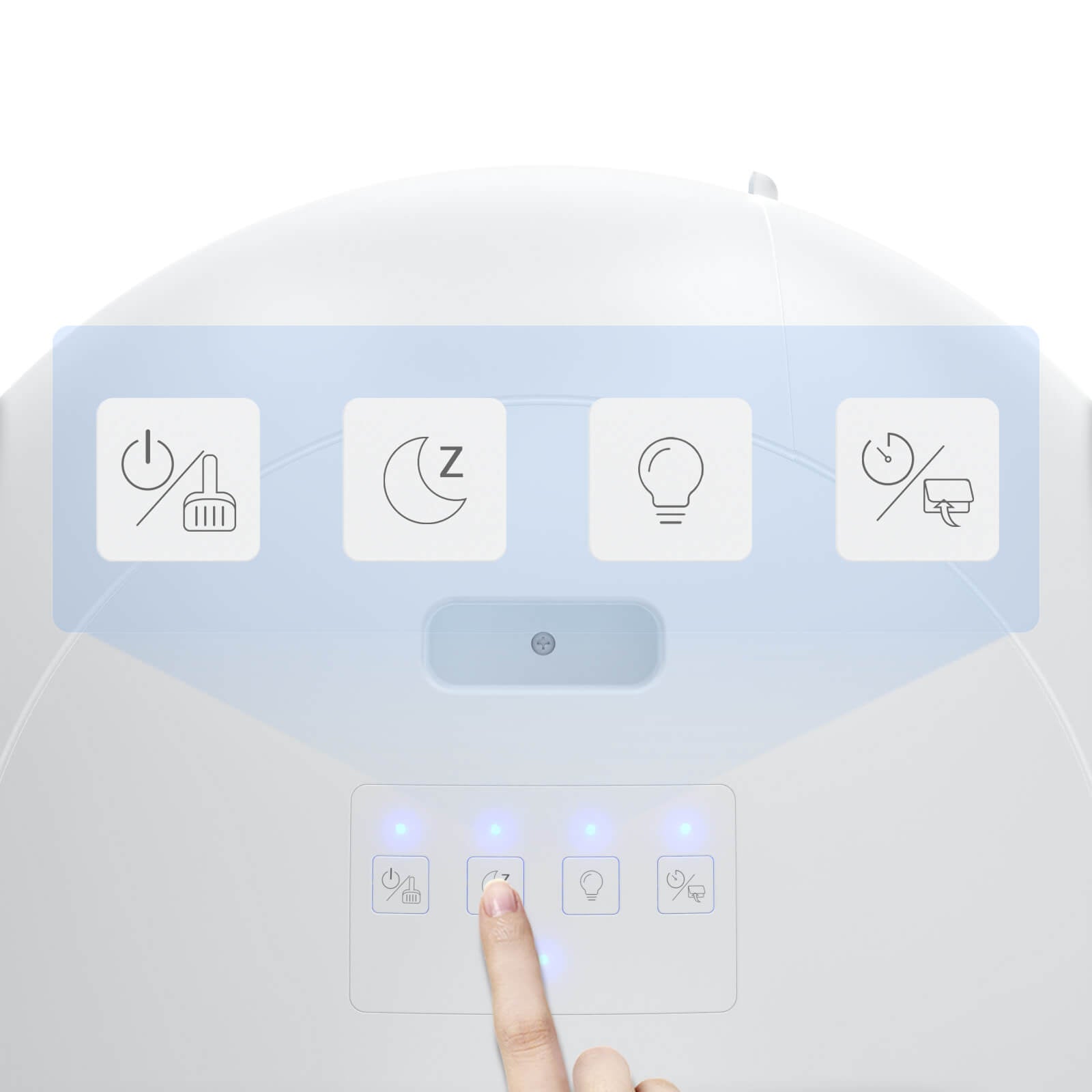 Self Cleaning Cat Litter Box, Automatic Cat Litter Box with APP Control Odor Removal Safety Protection for Multiple Cats