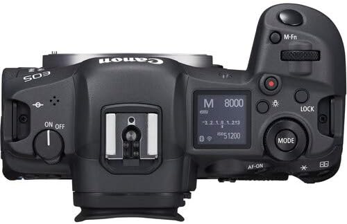 Canon EOS R5 Kit RF24-105mm f/4L IS USM +Canon RF 24-70mm F2.8 L is USM Lens, Black